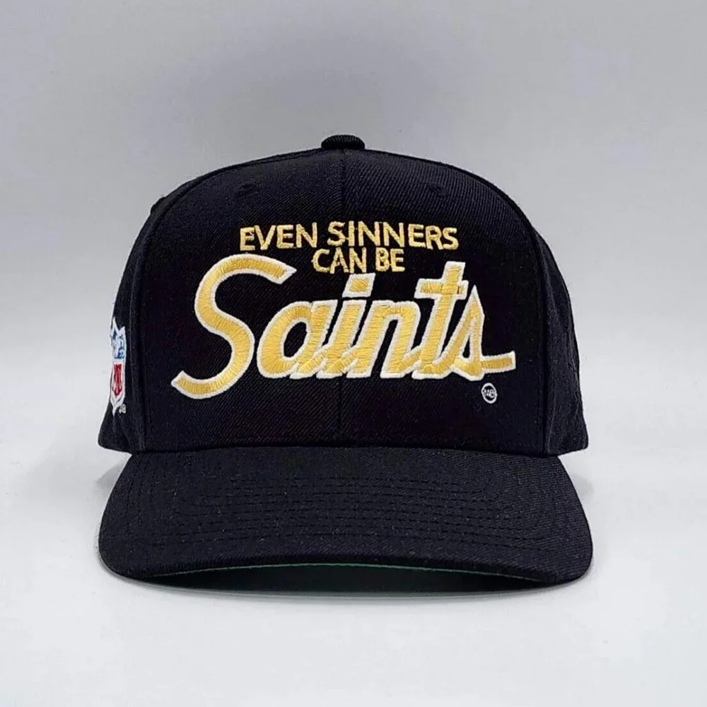 Sinners & Saints Yupoong Customized Hat Snapback Cap LA to Manila Bay - Picture 1 of 3